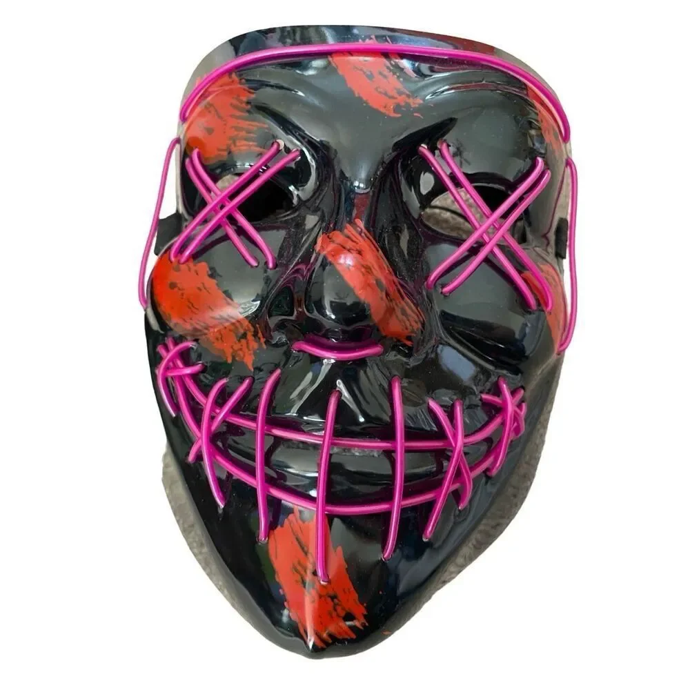 Lot Of 2 Halloween Masks Dressup Cosplay Costume Horror Spooky Dress Up